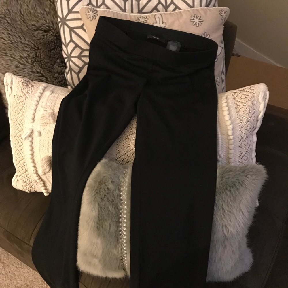 Tahari Bootleg Black Pants